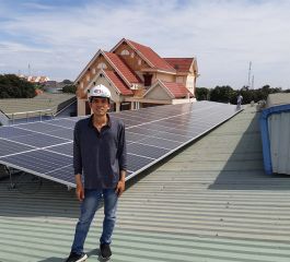 Thi công điện năng lượng mặt trời 07